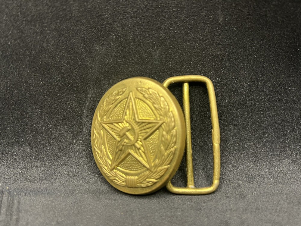 SOVIET army officer belt buckle USSR