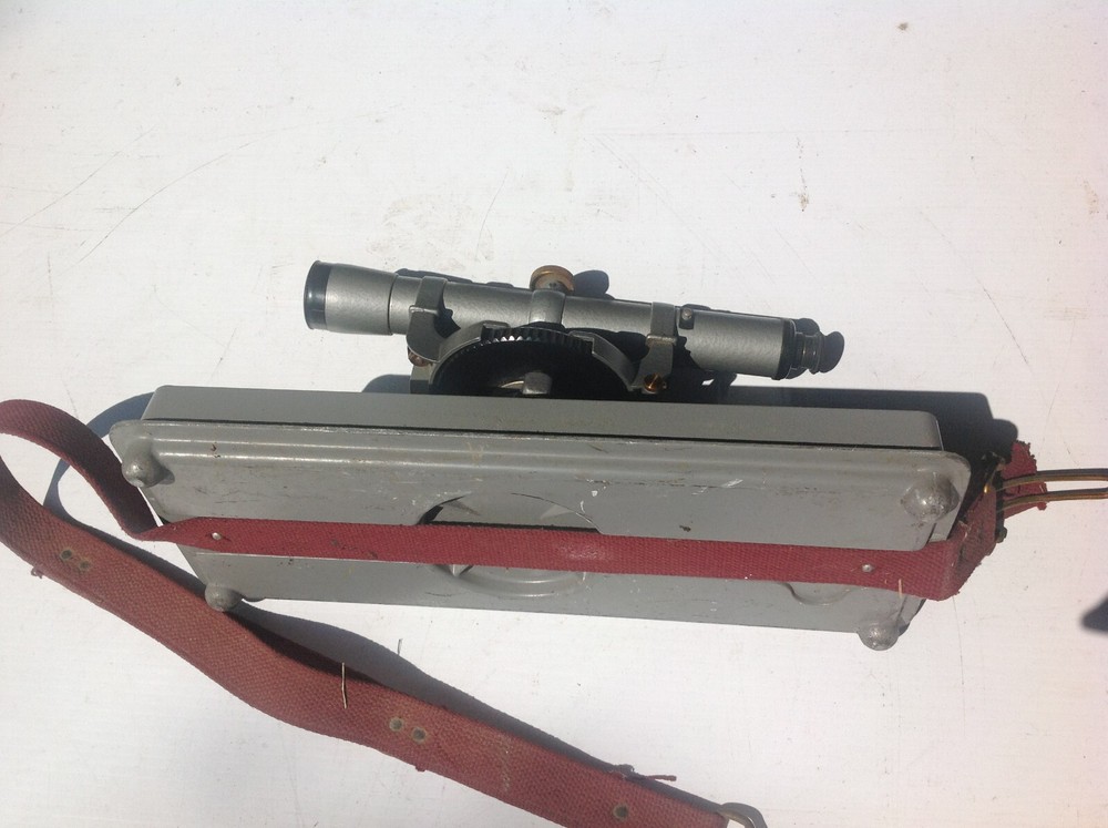 Transit Keuffel & Esser Survey Sight ENGINEER LEVEL Level K&E w/ Case Vtg Build