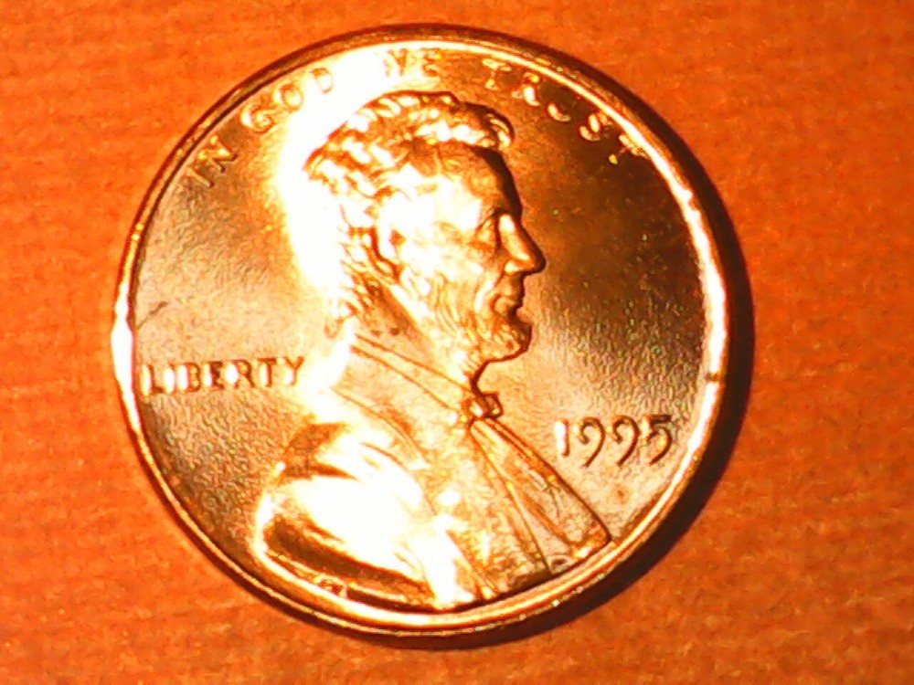 1995 Penny Struck Through Reverse