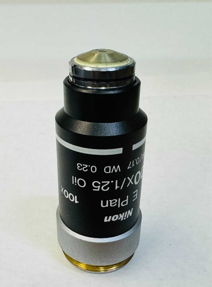 Nikon Plan 100X/1.25 CFI Infinity Microscope Objective Eclipse E & I Series M25