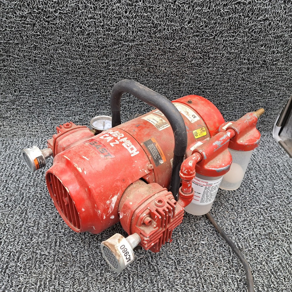Gast Vacuum Pump 1VBF-25-M100X Tested Pulls good Vacuum