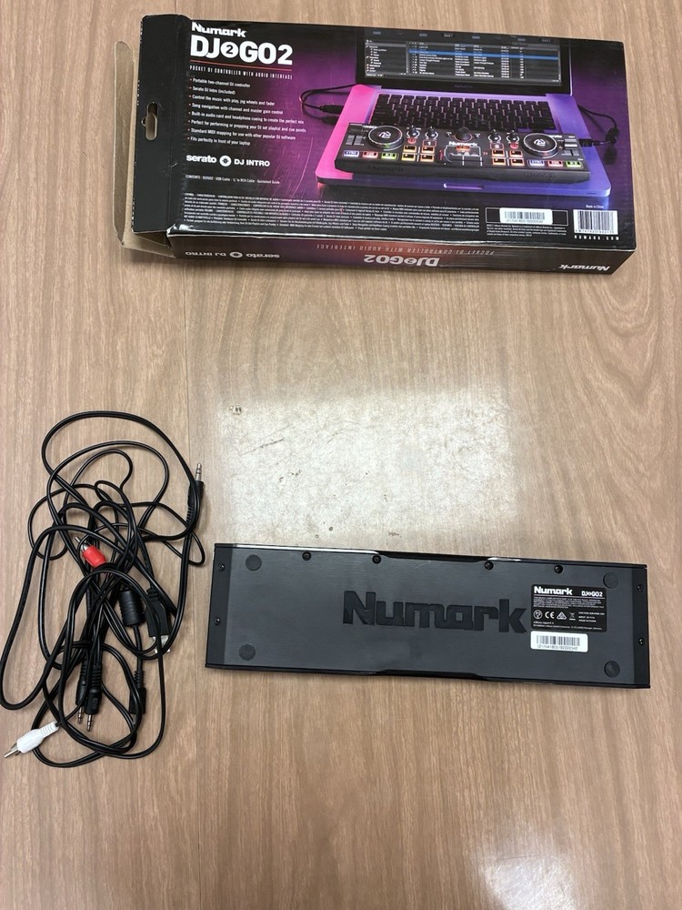 New In Box Numark DJ2GO2 Pocket DJ Controller With Audio Interface