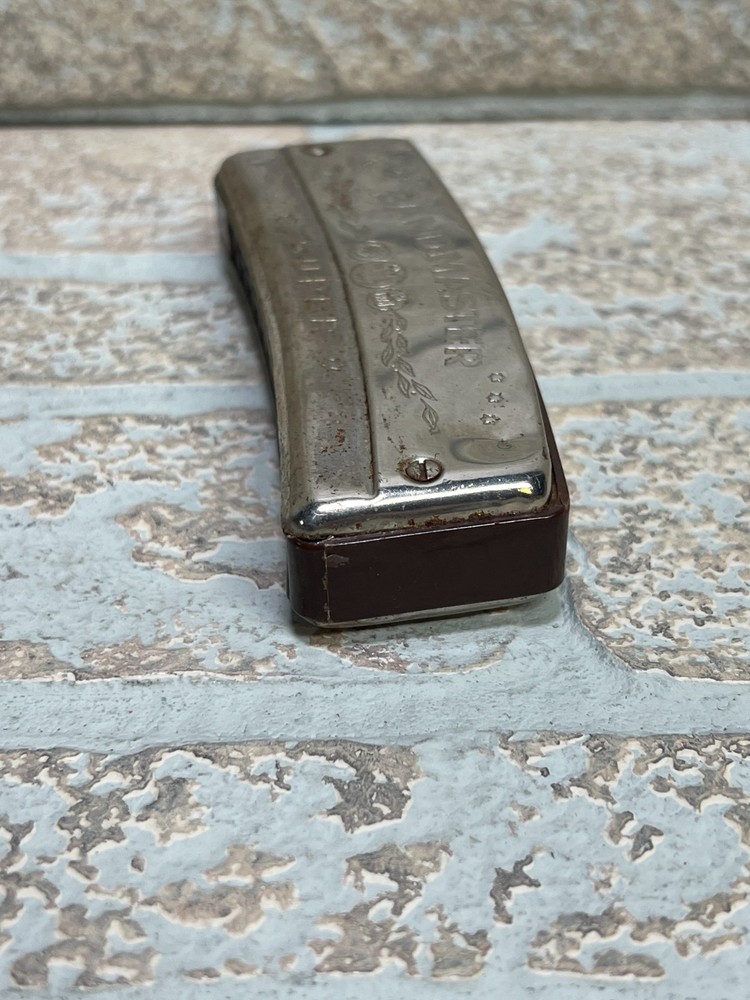 BANDMASTER SUPER Curved Harmonica "C" Made in GDR
