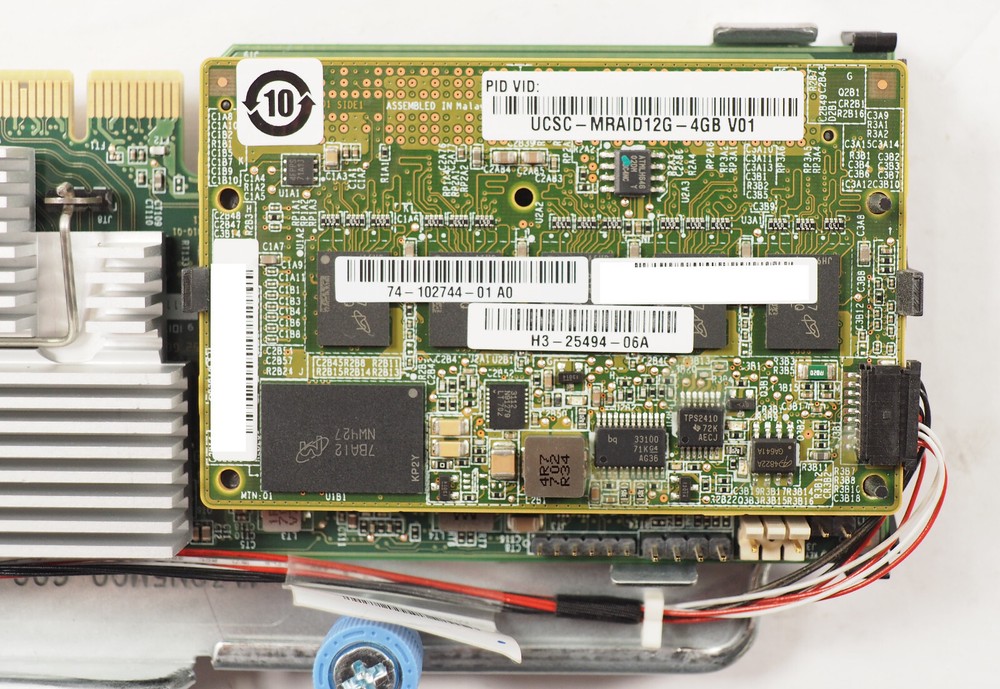 Cisco USCS-MRAID12G SAS PCIe RAID Card w/ 4GB Cache USCS-MRAID12G-4GB