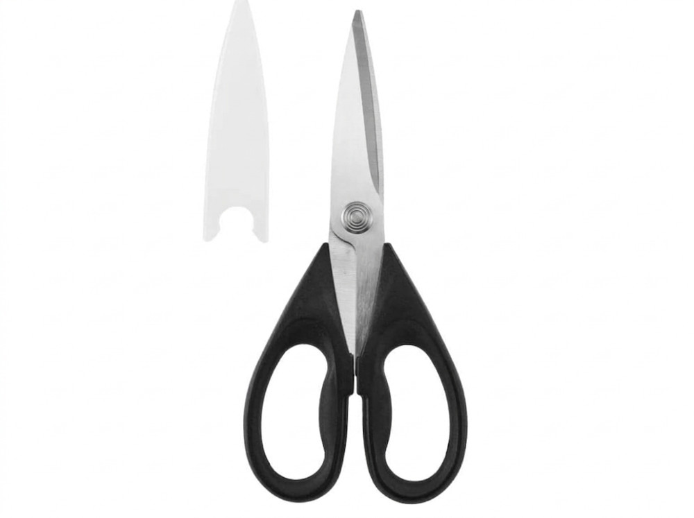 All-Purpose Kitchen Shears with Protective Sheath, Durable Stainless Steel Blade