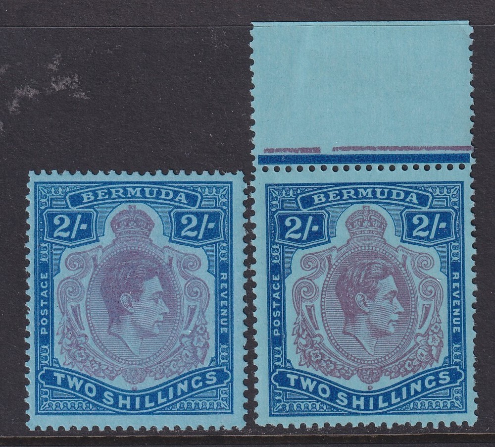 Bermuda, SG 116e-116f, MNH