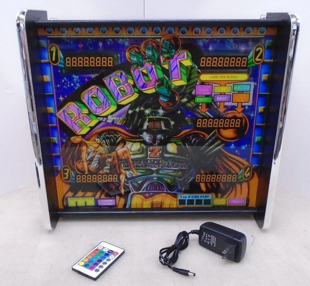 Zaccaria Robot Pinball Head LED Display light box