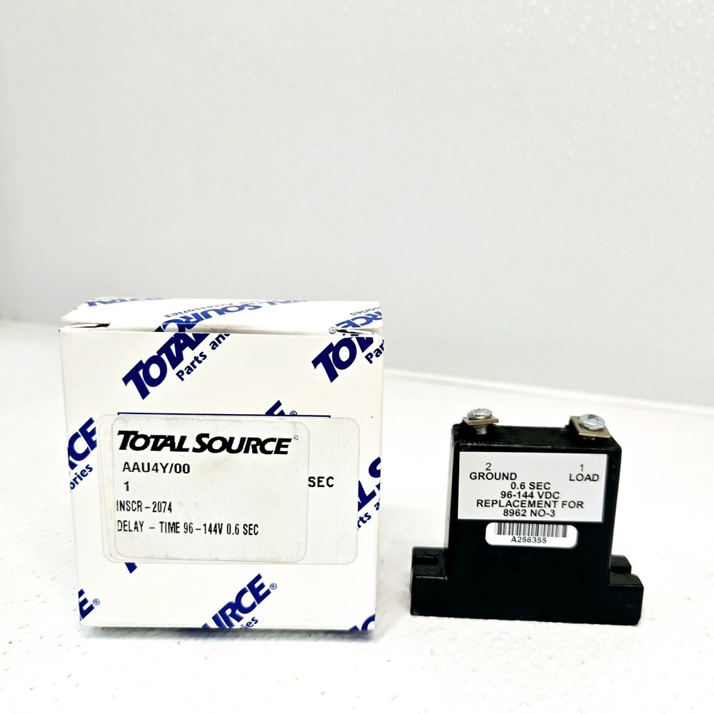 Total Source INSCR-2074 Intrupa DELAY - TIME 96-144V 0.6 SEC Replacement