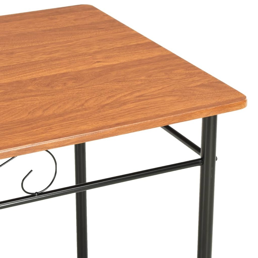 Dining Table Kitchen Breakfast Table Dining Room Dinner Table Brown MDF vidaXL