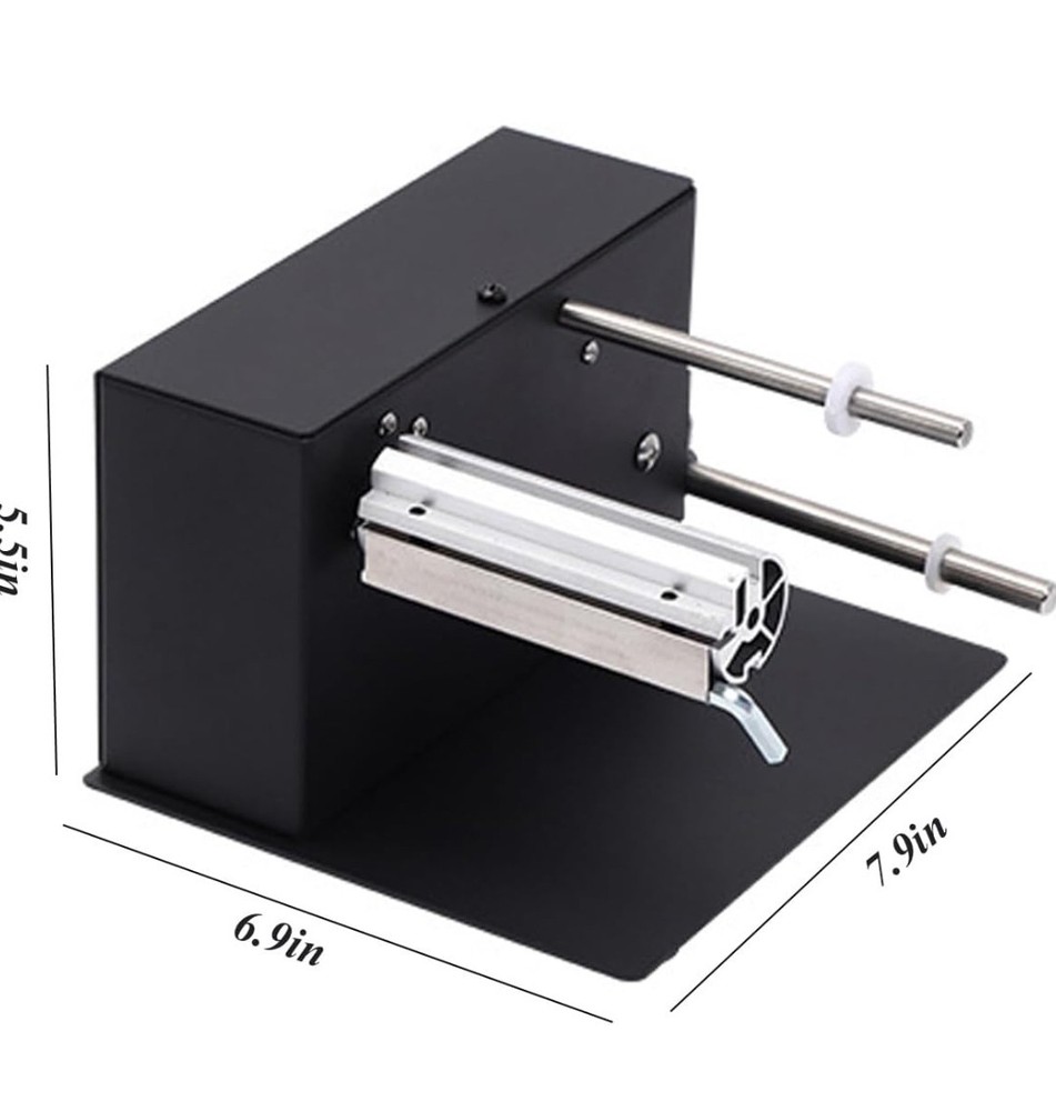 Automatic Label Rewinder Machine, 110V Speed Adjustable Automatic Label Rewinder