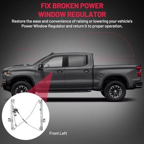 741-644 Power Window Regulator with Front Left 1999-2006 Chevy Silverado 1500