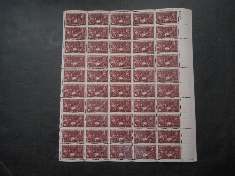 Scott 949, 3 cent, Doctors, Sheet