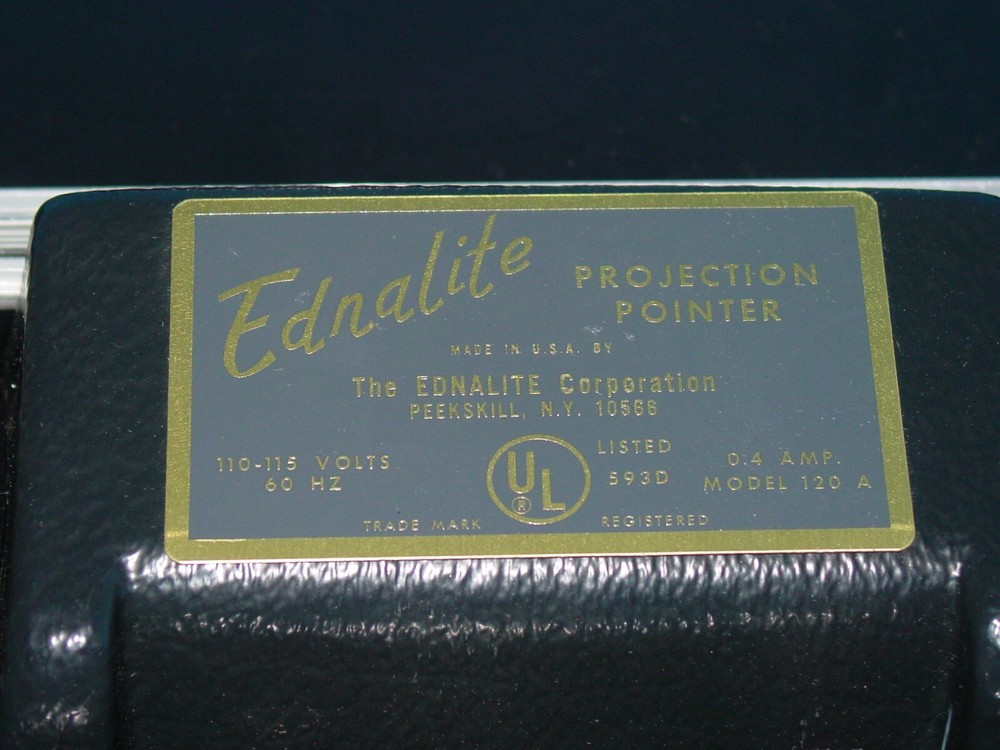 Vintage EdnaLite 120-A Projector Pointer