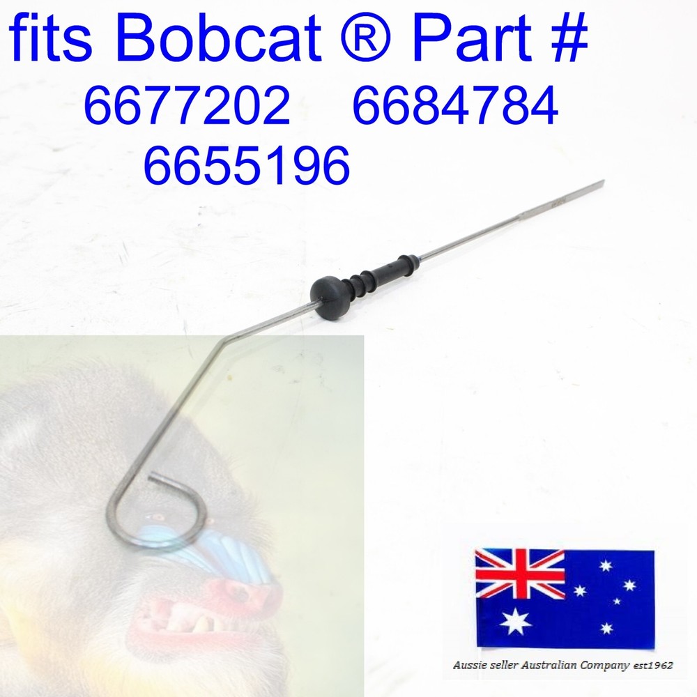 fits Bobcat Dipstick Engine Oil Sump 6677202 435 E32 E32i E35 E35i E42 E45 E50