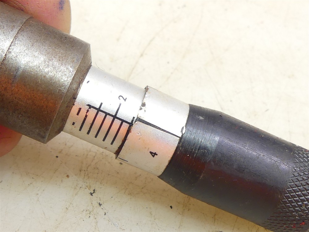 #5895 Unknown model Powder Measure micrometer adjust stem