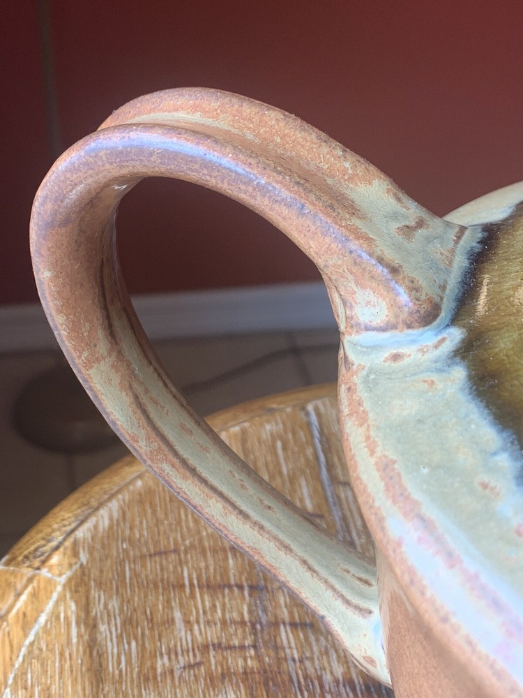 gourmet stoneware tea pot new condition 7x10”