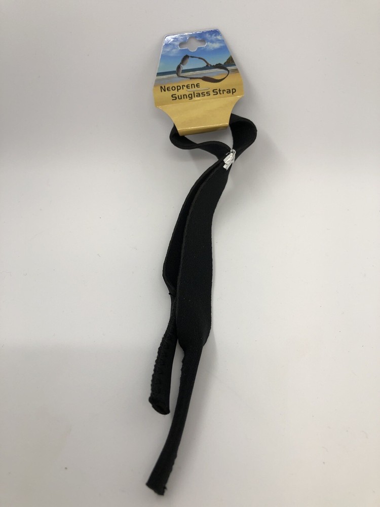 Neoprene Sunglass Strap Retainer Black Color