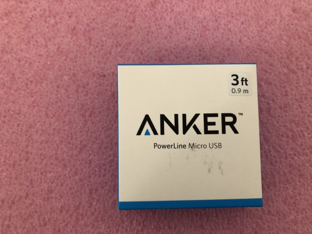 Anker Powerline Micro USB 3ft (black) A8132