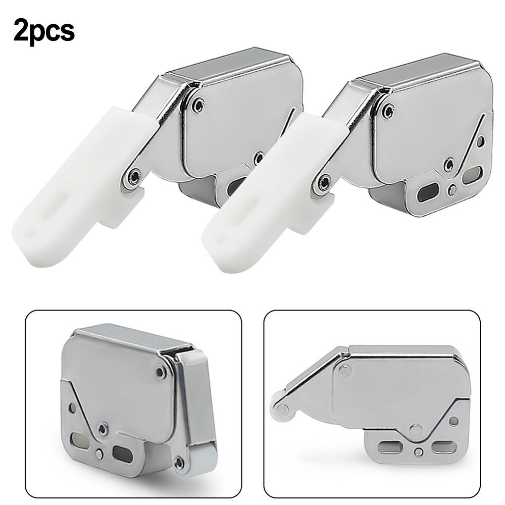 Touch Latch Automatic Spring Push Catch Bounce Lock For Cabinet Cupboard Durable
