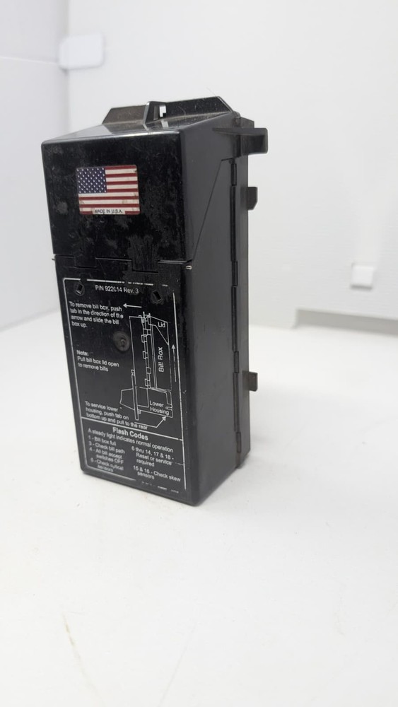 Coinco Dollar Bill Acceptor Magazine Stacker Black Box