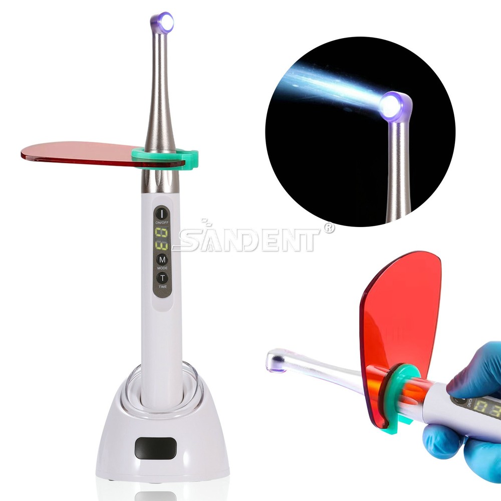 DTE iLED Style Dental Curing Light Lamp 1 Second Curing 2500mW/c㎡
