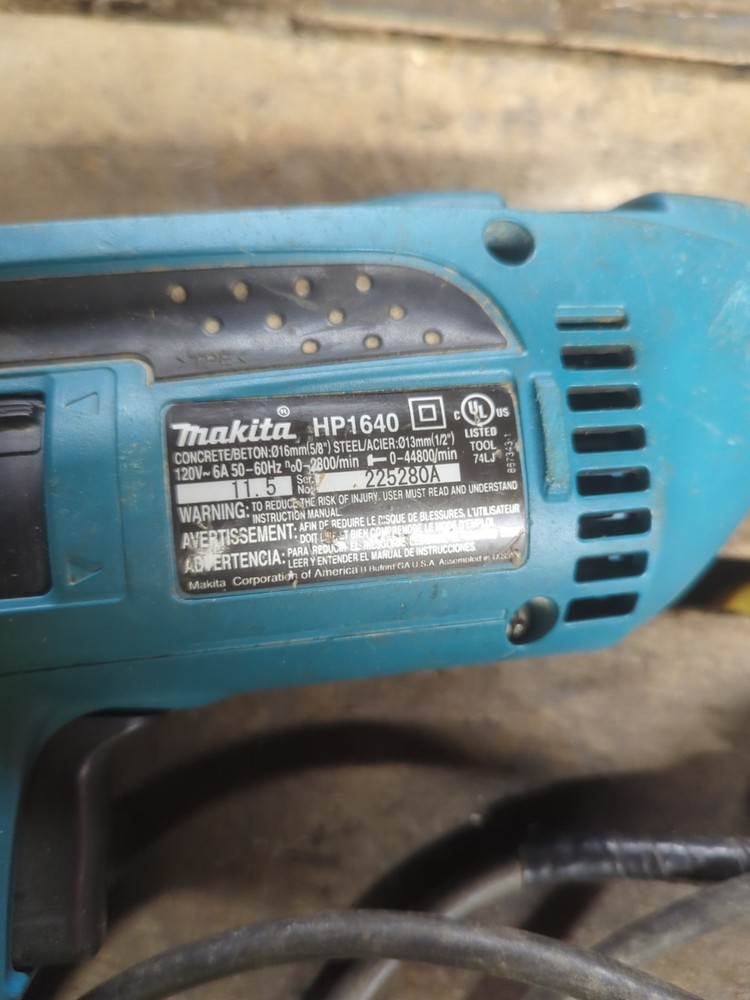 Makita HP1640 1/2-Inch Hammer Drill Tested
