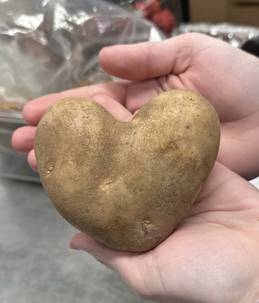 Heart Shaped Potato Potato