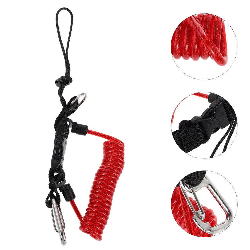 Diving Safety Lanyard Rope Camera Tether Housing Carry Float Strap