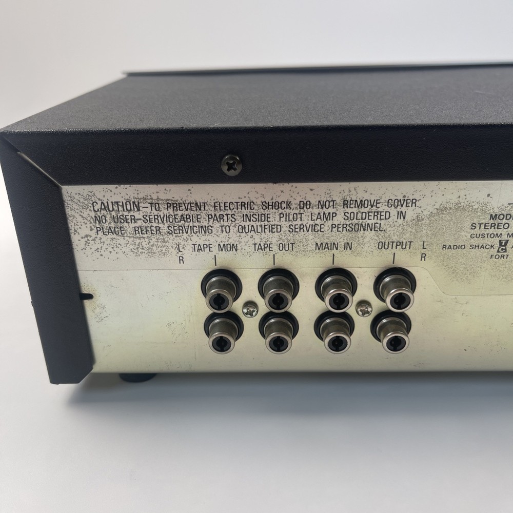 Vintage Realistic Model 31-1988 5 Band Stereo Frequency Equalizer Tested