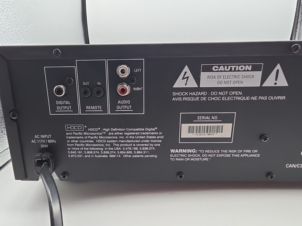 Harman Kardon FL8380 5 Disc CD Changer HDCD Compact Disc Player