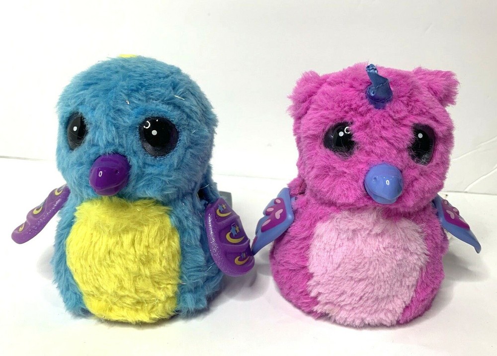 Lot 2 - Hatchimals Interactive  Tested and Working. Batteries Not Included