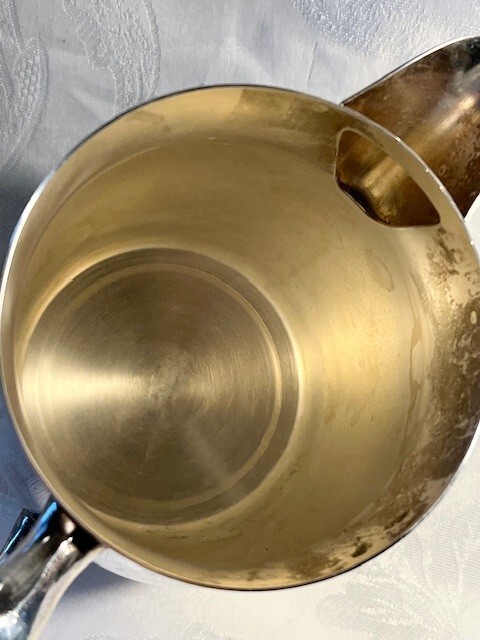 Vintage Sheridan Silver Plated Water Pitcher