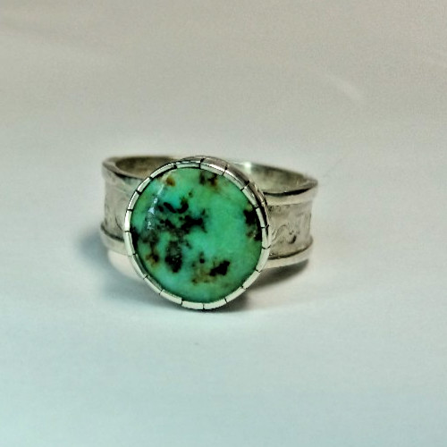 Original Turquoise Ring Augustus Caesar Low Number
