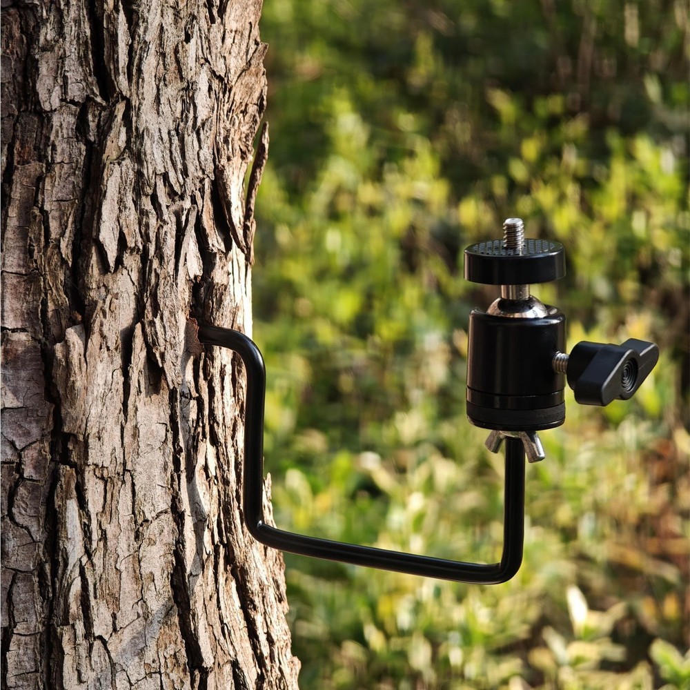 Trail Camera Mount Game Mounts Screw in Tree Brown