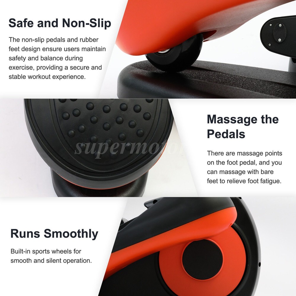 Ellipse Leg Exercise While Sitting Pedal Exerciser Under Desk Elliptical Machine