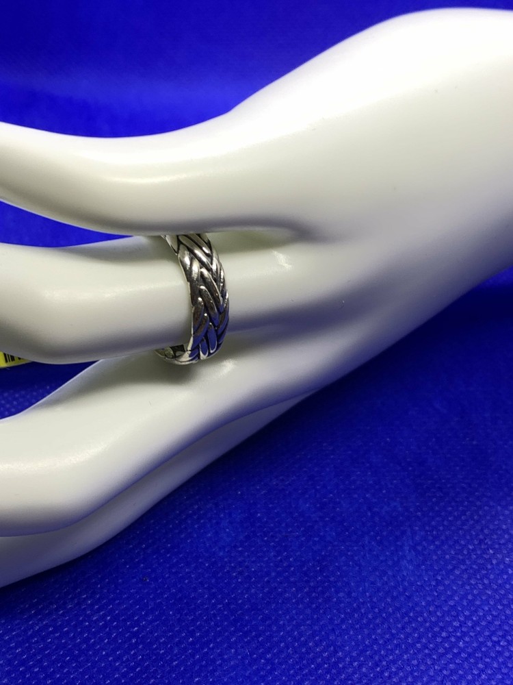 Artisan Crafted Sterling Silver Braided Ring