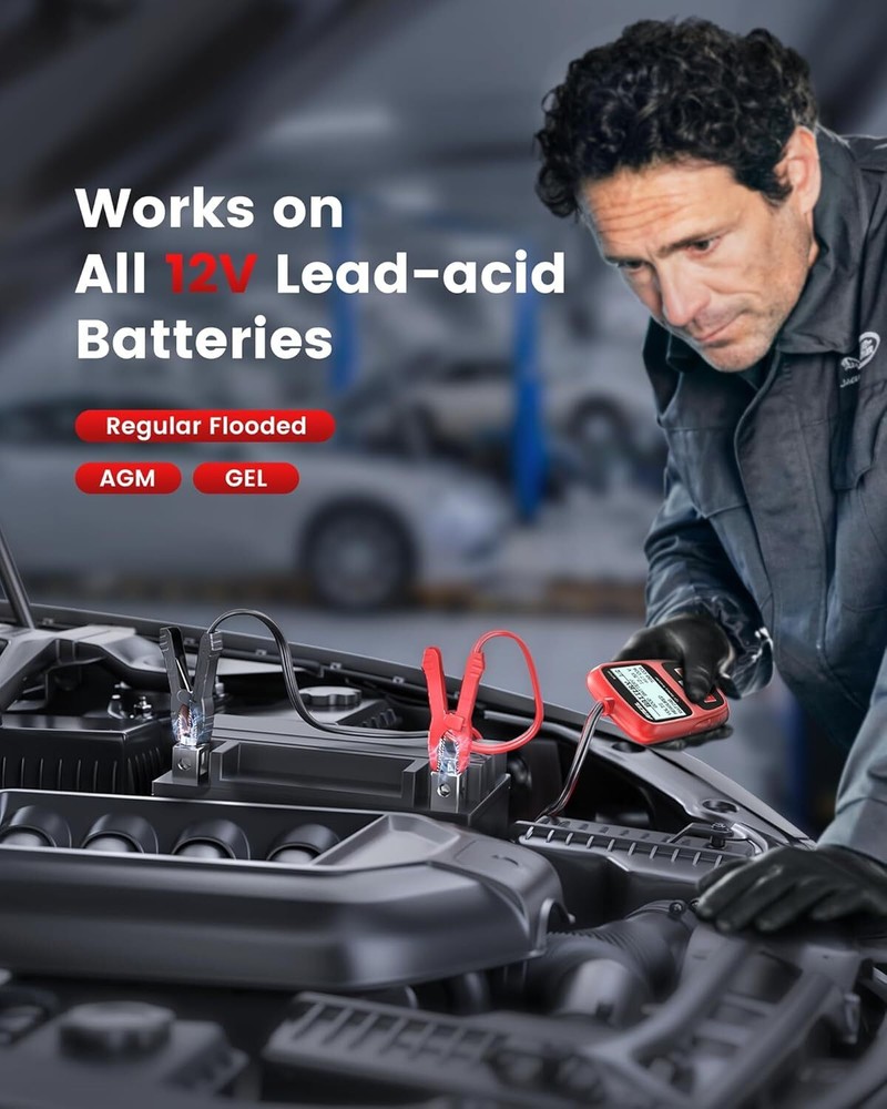 ANCEL BST200 12V Car Battery Load Tester Charging System Analyzer 100-1100CCA