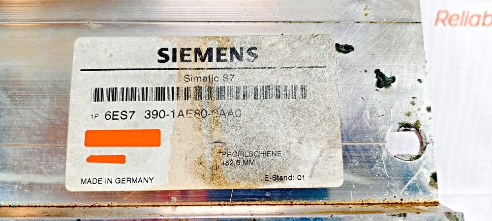 SIEMENS 6ES7 390-1AE80-0AA0 SIMATIC 7 MOUNTING BRACKET