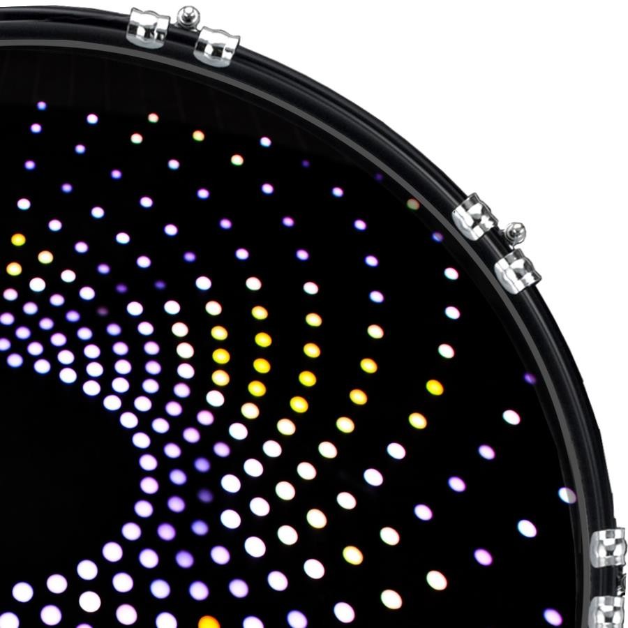 Custom 22" Kick Bass Drum Head Imageal Image Front Skin Abstract 25