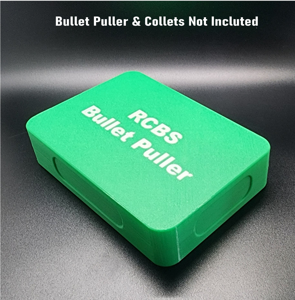 RCBS Bullet Puller and Collets Storage Case