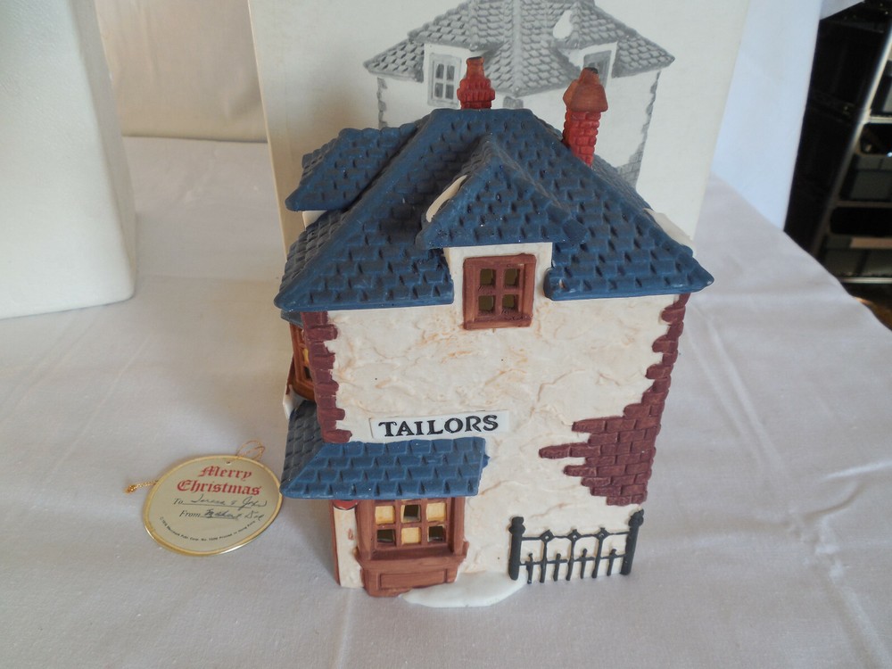 Dept 56 Dickens' village walpole tailors