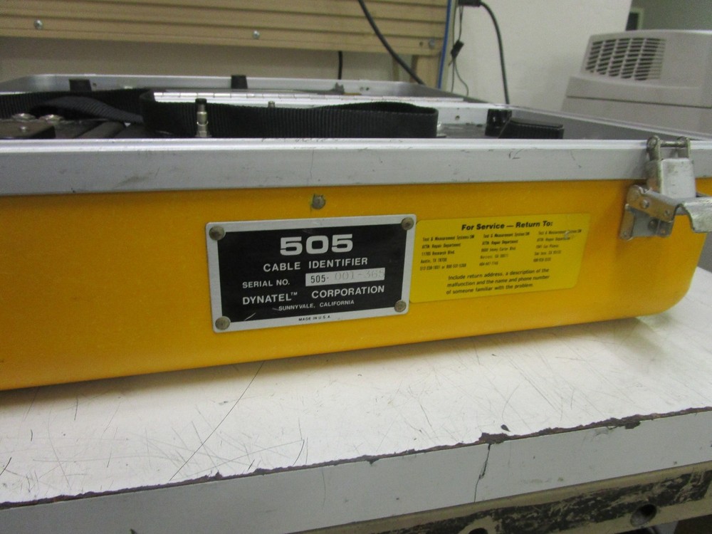 Dynatel Model: 505 Cable Identifier.