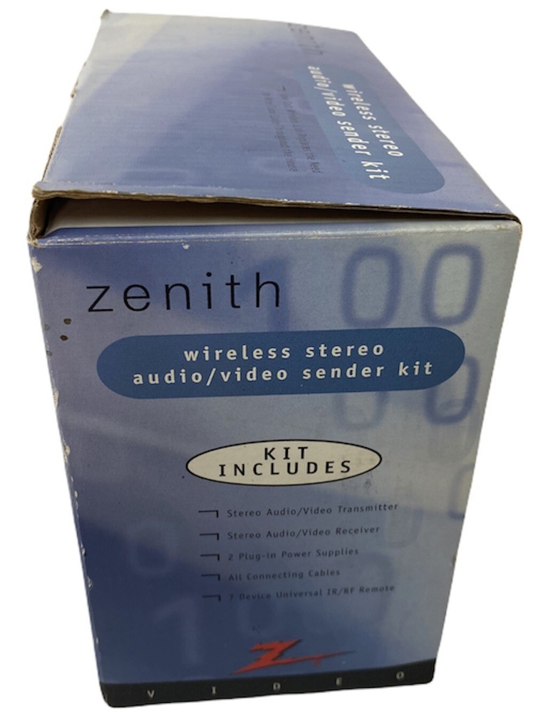 zenith audio video transmitter receiver With Remote