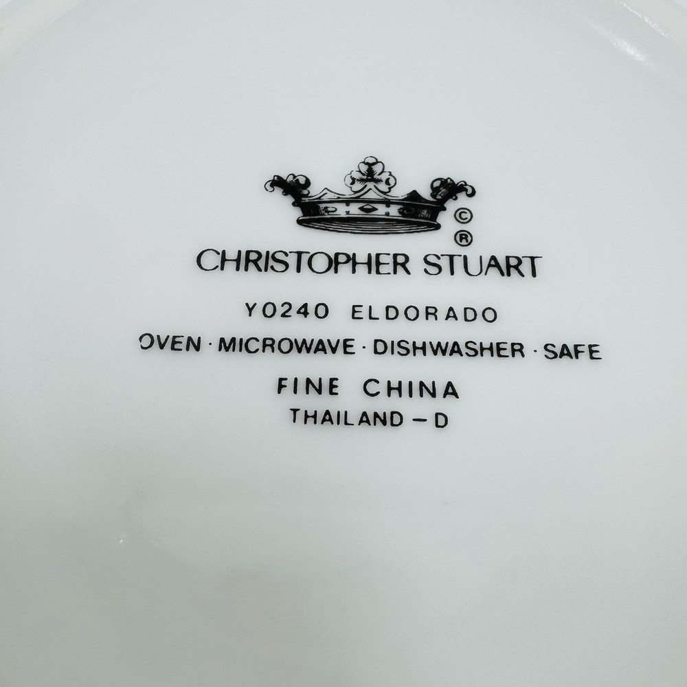 Christopher Stuart - Eldorado (Aztec Border) Sugar Bowl w/ Lid Retired 1993 EUC