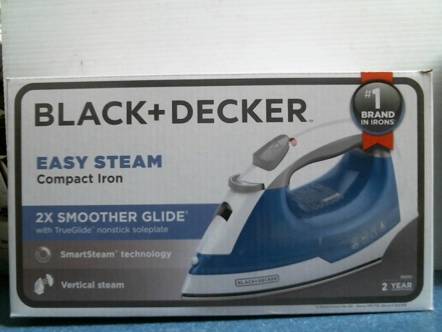 Black+Decker IRO3V, Easy Steam Compact Iron, FREE SHIPPING