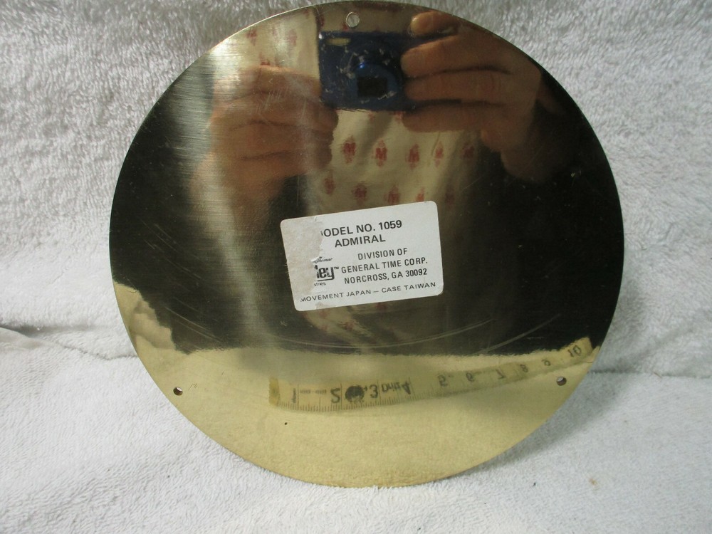 SETH THOMAS MODEL 1059 CLOCK Boaters used looks great works great