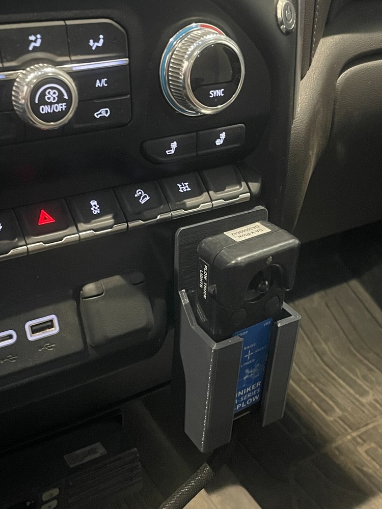 Hiniker Snow Plow Controller Holder for Chevy & GMC Trucks