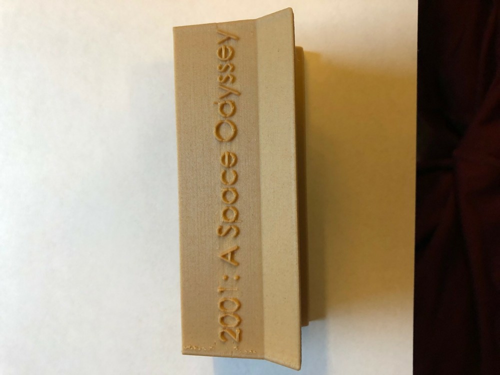 Base for 2001: A Space Odyssey, Black Alien Monolith Obelisk