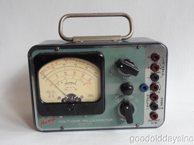 Hickok Model 435 Volt Ohm Milliammeter Tester