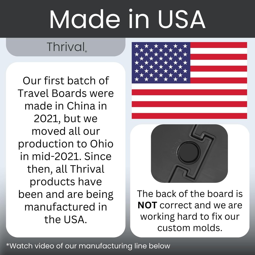 Thrival Wave - Fully Adjustable Psoas Muscle Wave, Carbon Black